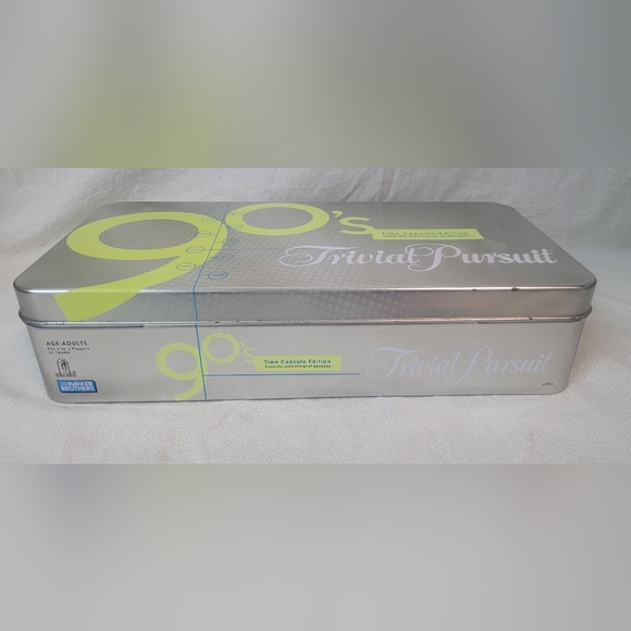 NEW(ISH) Trivial Pursuit 90s Time Capsule Edition Board Game 100% Complete - Picture 8 of 13